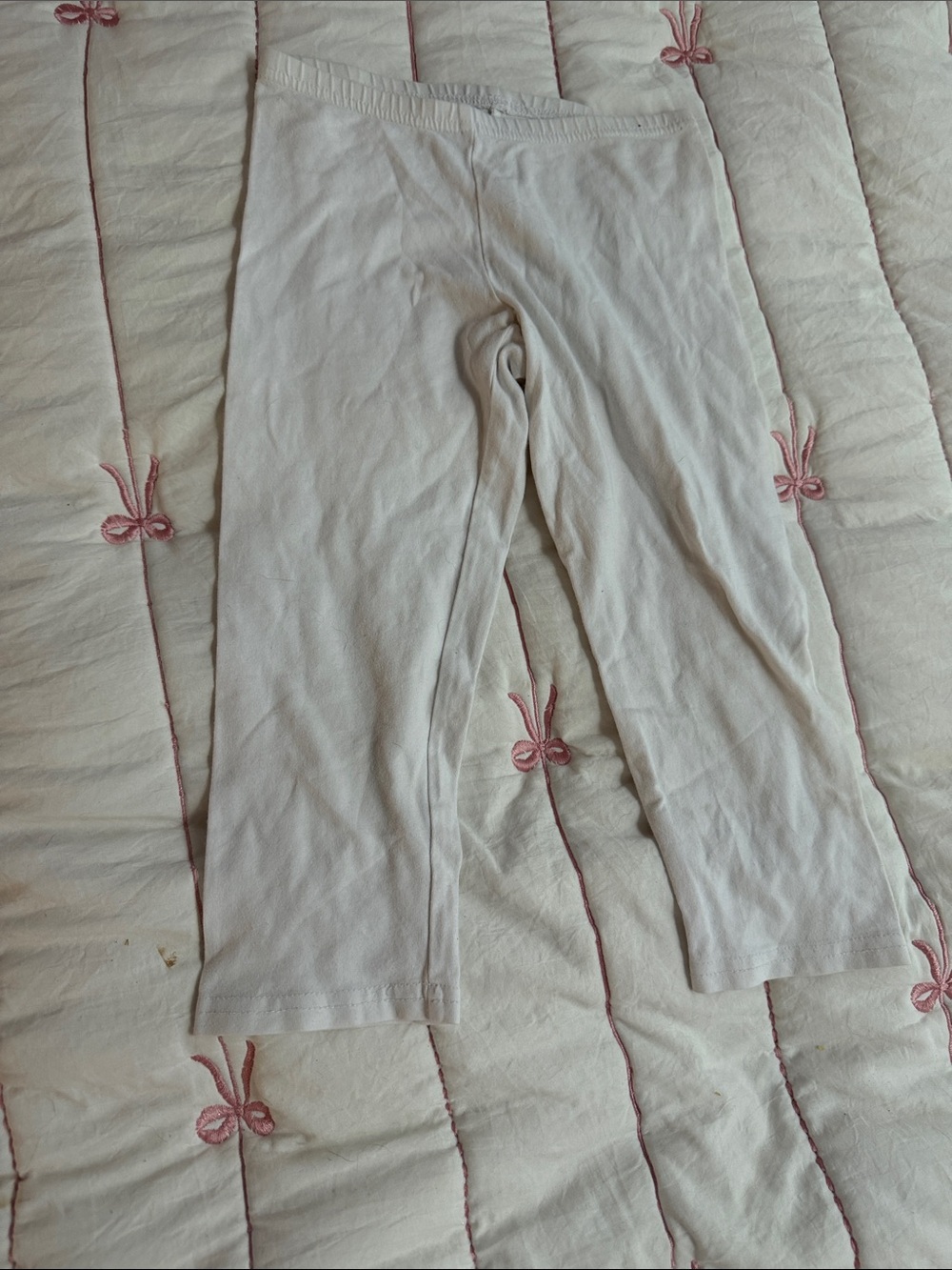 Old Navy White Kids Leggings - Classic Stretch